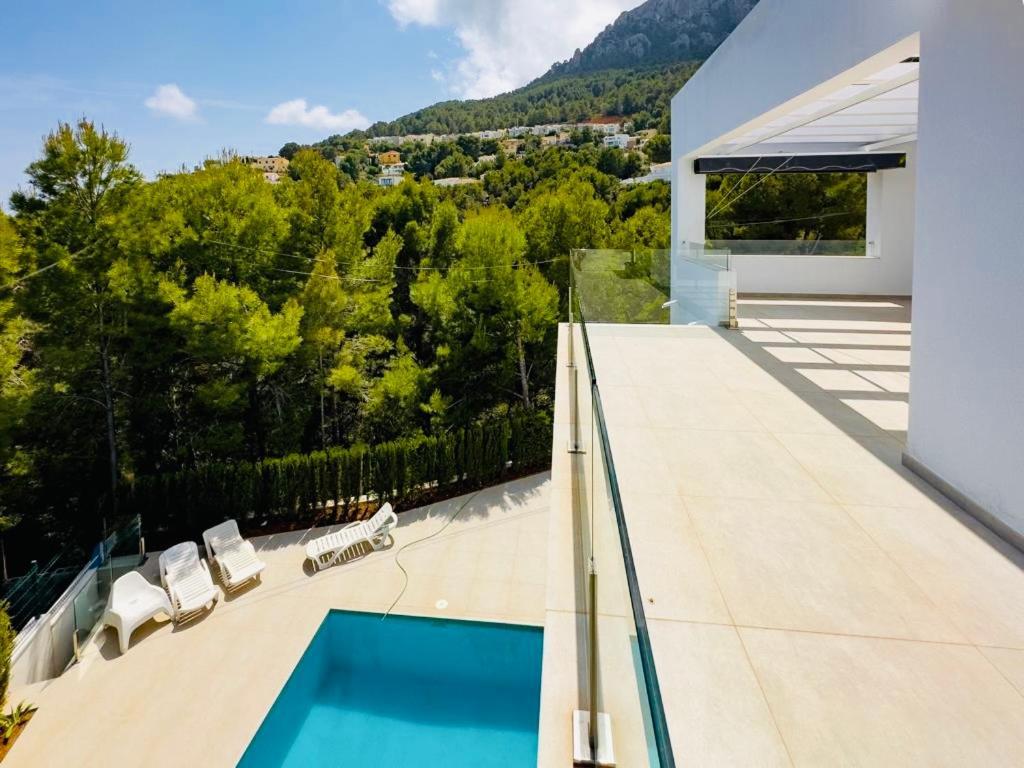 Calpe Villa Lujo Playa Piscina Jardin Barbacoa Ideal Familias Y Grupos المظهر الخارجي الصورة