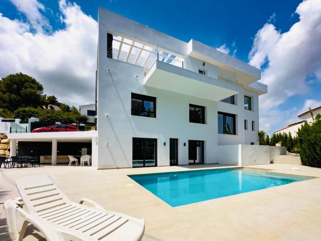 Calpe Villa Lujo Playa Piscina Jardin Barbacoa Ideal Familias Y Grupos المظهر الخارجي الصورة
